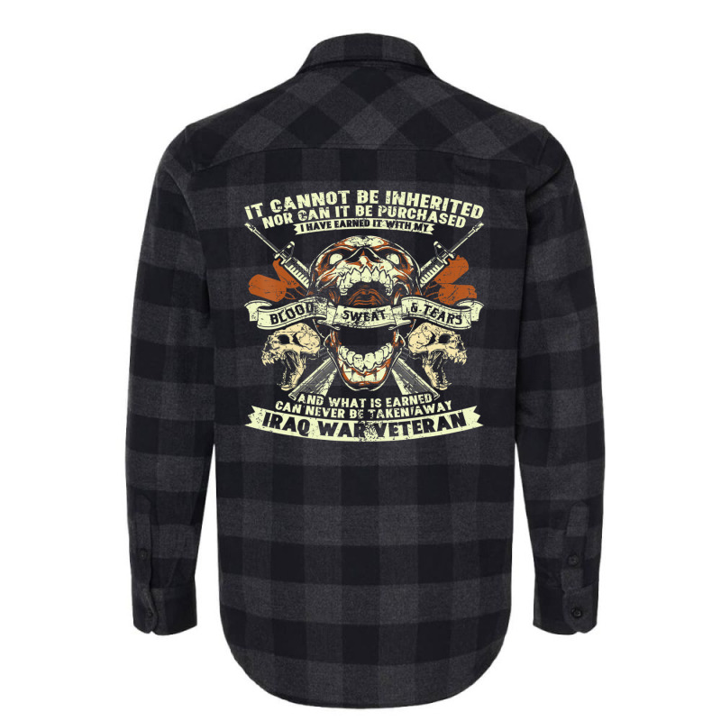 Iraq Veteran Tshirts Flannel Shirt by yumgaugeteuda | Artistshot