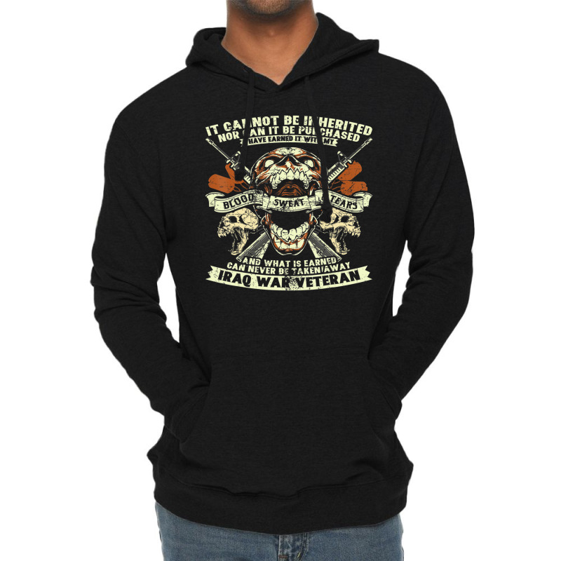 Iraq Veteran Tshirts Lightweight Hoodie by yumgaugeteuda | Artistshot