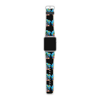 Undersea Life Coral Reef With Fish And Water Plants  Cartoon Landscape Apple Watch Band | Artistshot