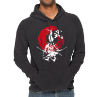 Japanese Samurai Fire Warrior Swords Retro Japan Calligraphy Vintage Hoodie | Artistshot