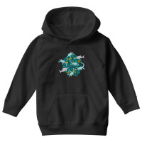 Swimming With Plesiosaurs - Cute Prehistoric Animal Design Youth Hoodie | Artistshot