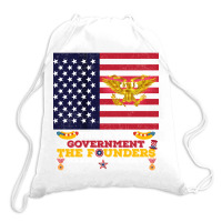 This Is The Government The Founders Warned Us About, Funny Usa Politic Drawstring Bags | Artistshot