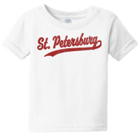 Saint Petersburg Russia Vintage Sports Graphic T Shirt Baby Tee | Artistshot