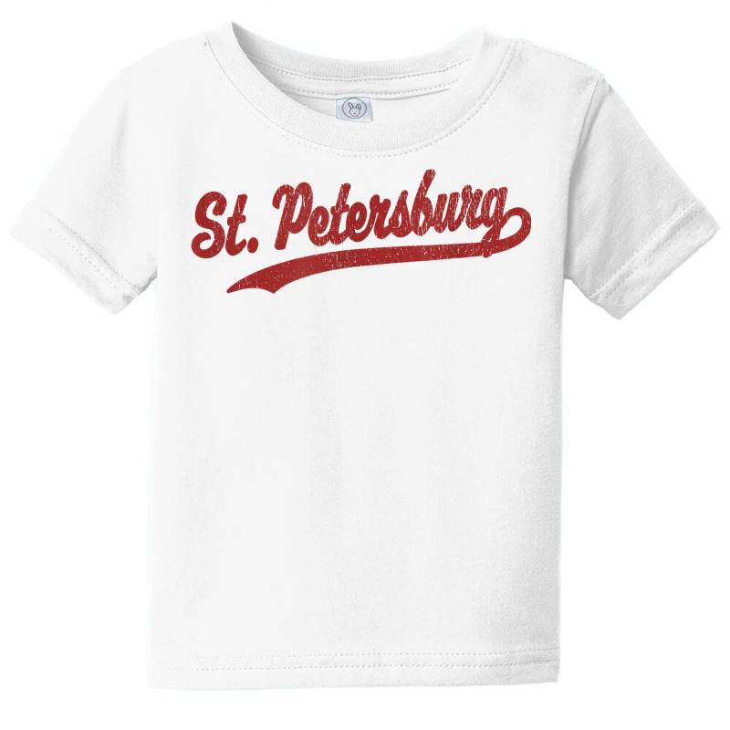 Saint Petersburg Russia Vintage Sports Graphic T Shirt Baby Tee by lavenakf44f | Artistshot