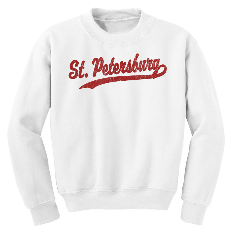 Saint Petersburg Russia Vintage Sports Graphic T Shirt Youth Sweatshirt by lavenakf44f | Artistshot