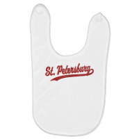 Saint Petersburg Russia Vintage Sports Graphic T Shirt Baby Bibs | Artistshot