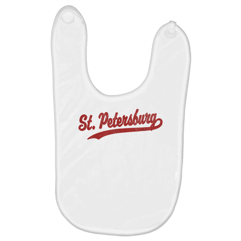 Saint Petersburg Russia Vintage Sports Graphic T Shirt Baby Bibs by lavenakf44f | Artistshot