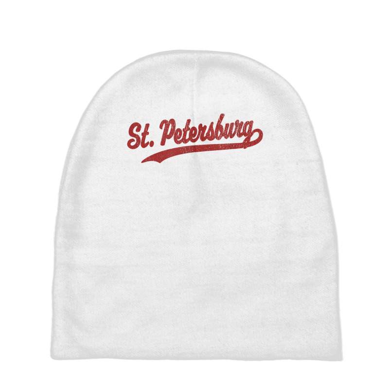 Saint Petersburg Russia Vintage Sports Graphic T Shirt Baby Beanies by lavenakf44f | Artistshot