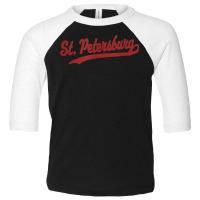 Saint Petersburg Russia Vintage Sports Graphic T Shirt Toddler 3/4 Sleeve Tee | Artistshot