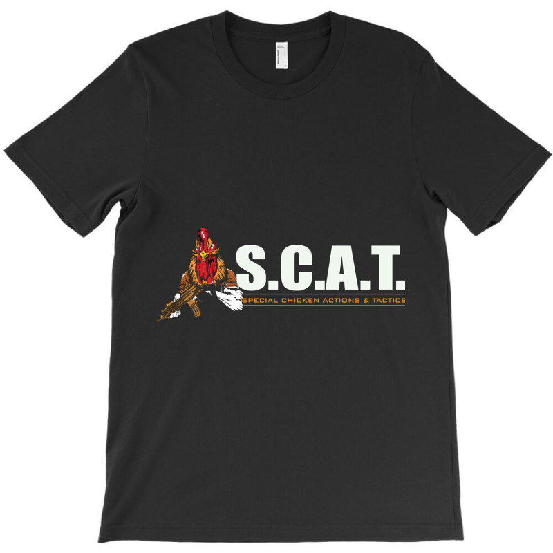 Scat Special Chicken Actions & Tactics T-shirt | Artistshot