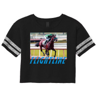 Flightline   Classic Horseracing Scorecard Crop Tee | Artistshot