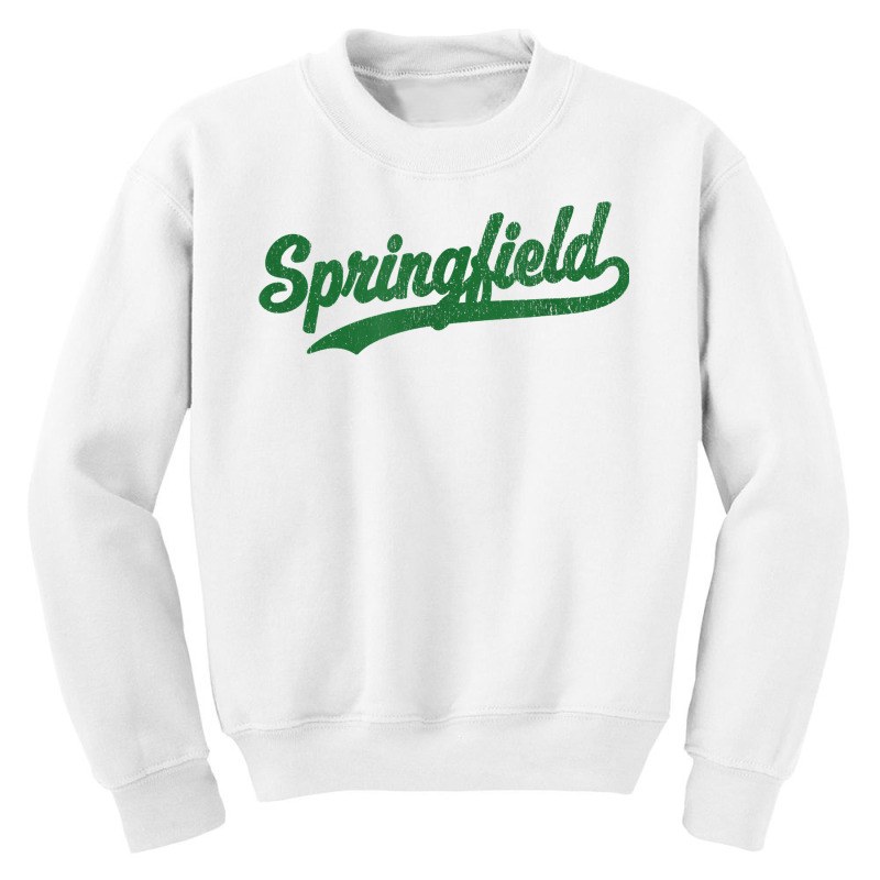 Springfield Massachusetts Ma Vintage Sports Graphic T Shirt Youth Sweatshirt | Artistshot