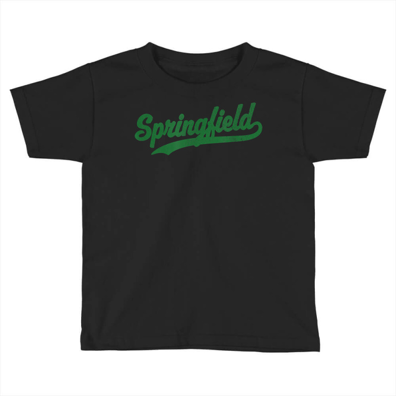 Springfield Massachusetts Ma Vintage Sports Graphic T Shirt Toddler T-shirt | Artistshot