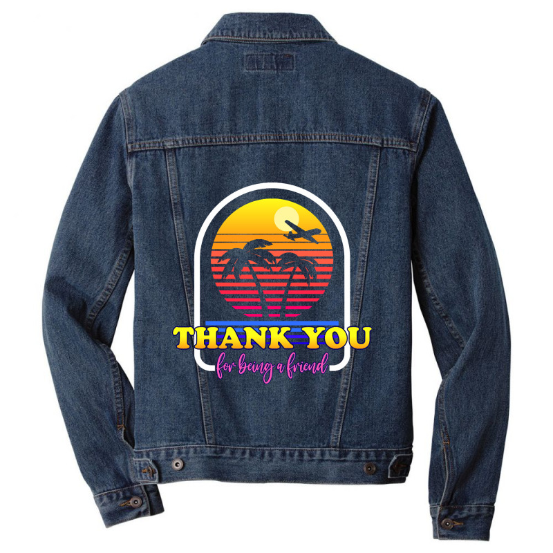 Thanks Miami Men Denim Jacket | Artistshot