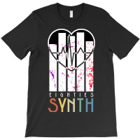 Vintage 80s Synthesizer Music Scene 'eighties Synth' T-shirt | Artistshot