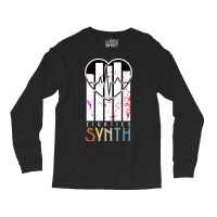 Vintage 80s Synthesizer Music Scene 'eighties Synth' Long Sleeve Shirts | Artistshot