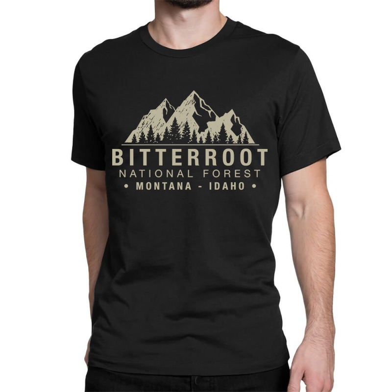 Bitterroot National Forest Montana Idaho Pullover Classic T-shirt by ElizabethAtist | Artistshot