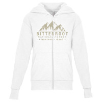 Bitterroot National Forest Montana Idaho Pullover Youth Zipper Hoodie | Artistshot