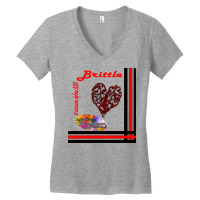 Fragile Women's V-neck T-shirt | Artistshot