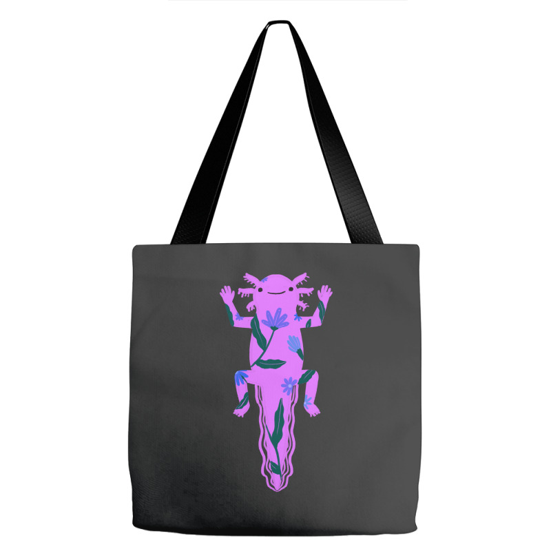 I Love My Pink Axolotl Tote Bags | Artistshot