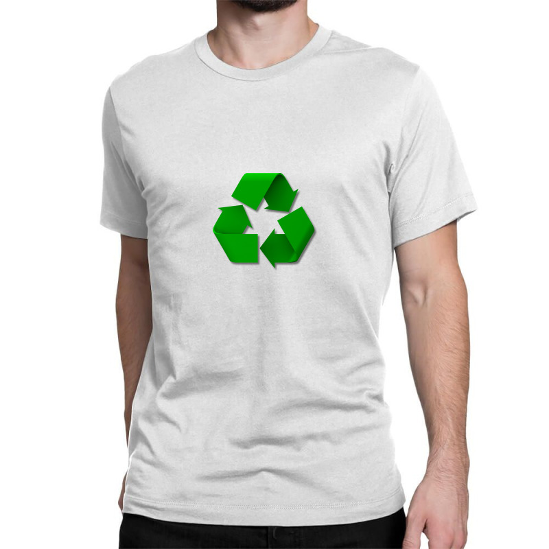 Go Green Reduce Reuse Recycle Safe The Earth Classic T-shirt By ...