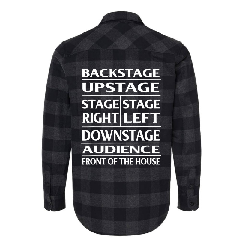 Stage Theatre Anatomy Funny Flannel Shirt | Artistshot