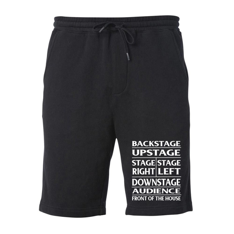 Stage Theatre Anatomy Funny Fleece Short | Artistshot