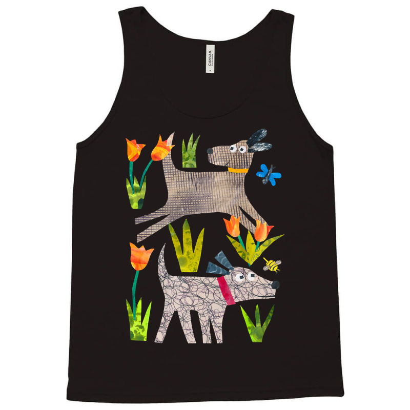 Dogs In The Park Tank Top by Crews Micki | Artistshot