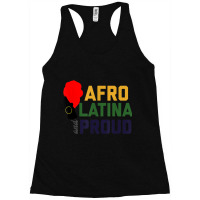 Afro Latina & Proud  Women African Latin Tee Gift Racerback Tank | Artistshot