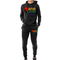 Afro Latina & Proud  Women African Latin Tee Gift Hoodie & Jogger Set | Artistshot