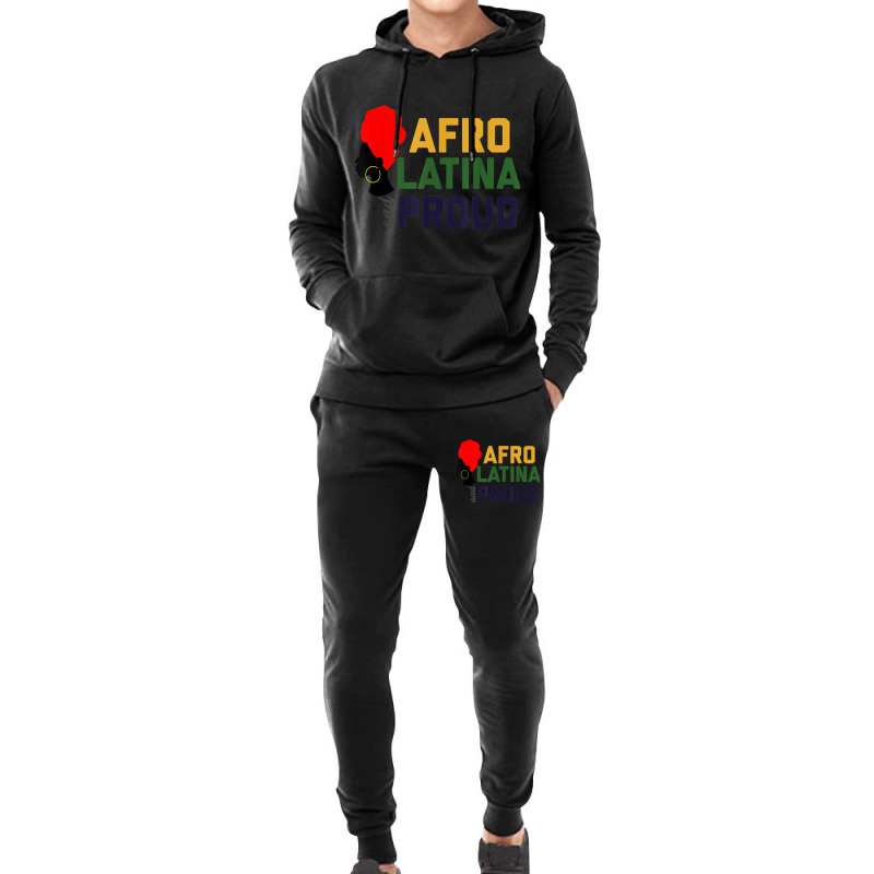 Afro Latina & Proud  Women African Latin Tee Gift Hoodie & Jogger set by SHANNONRENNAN | Artistshot