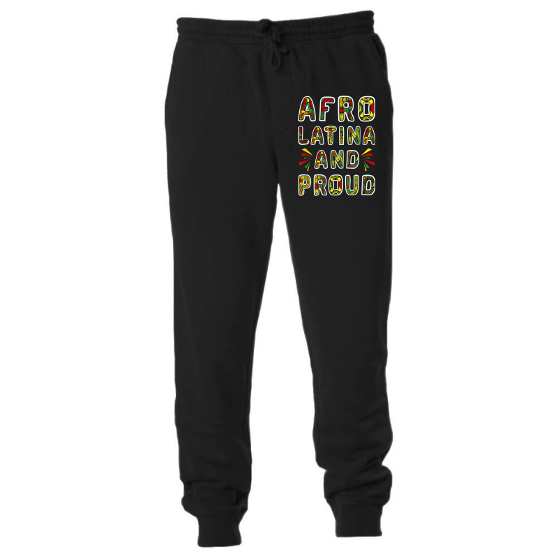 Afro Latina And Proud Product Black Latinx Pride Gift Design Unisex Jogger | Artistshot