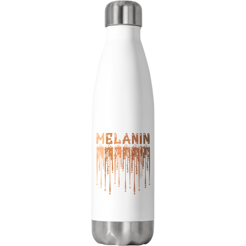 Drippin Melanin For Women Pride  Gifts Black History Month Stainless Steel Water Bottle | Artistshot