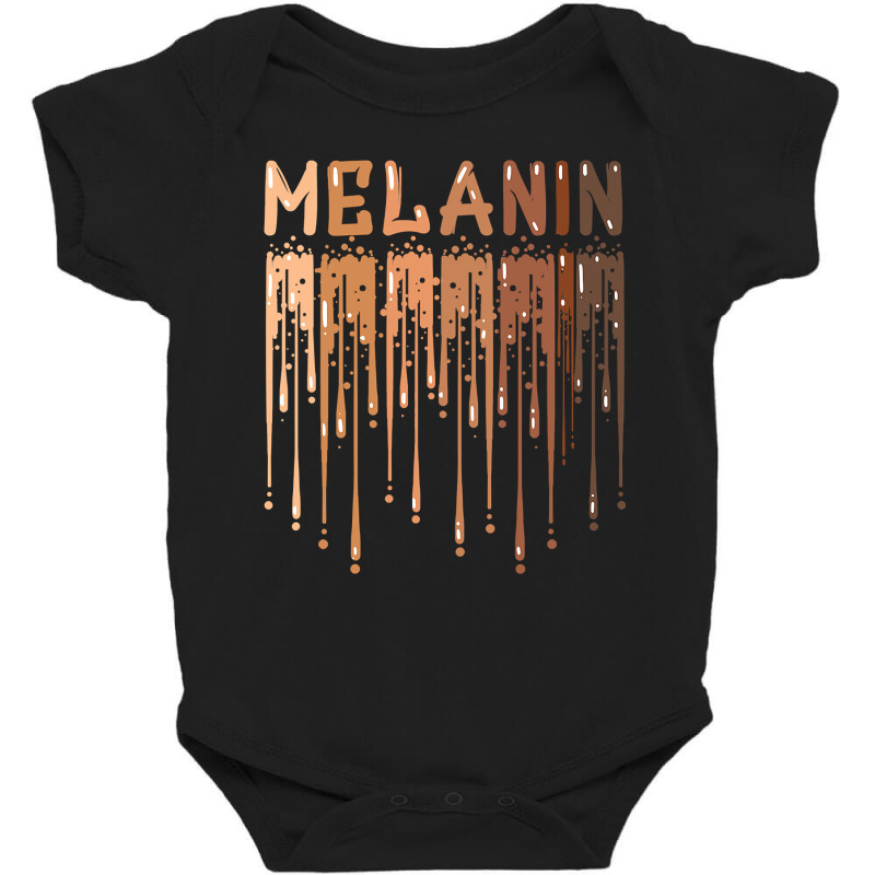 Drippin Melanin For Women Pride  Gifts Black History Month Baby Bodysuit | Artistshot