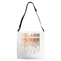 Drippin Melanin For Women Pride  Gifts Black History Month Adjustable Strap Totes | Artistshot