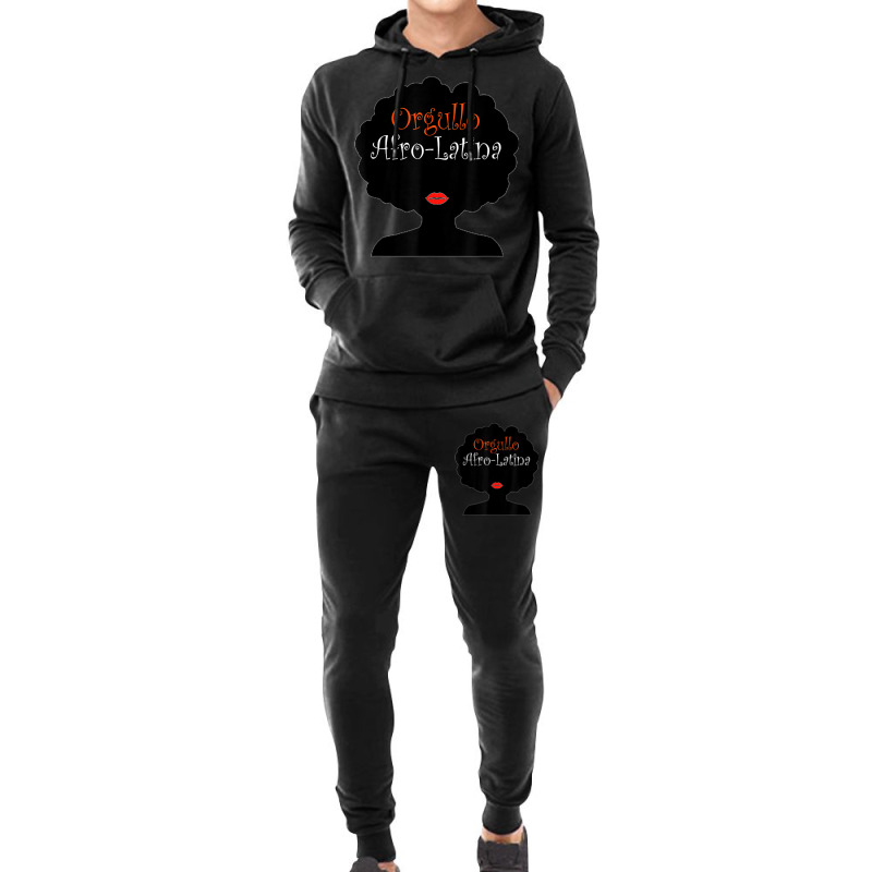 Afro Latina Proud Latinx Orgullo Black Spanish Hoodie & Jogger set by SHANNONRENNAN | Artistshot