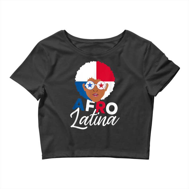 Afro Latina Shirt Women Panama - Panamanian Pride Gift Crop Top by SHANNONRENNAN | Artistshot