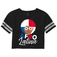 Afro Latina Shirt Women Panama - Panamanian Pride Gift Scorecard Crop Tee | Artistshot