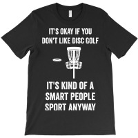 Smart People Sport Disc Golf T-shirt | Artistshot