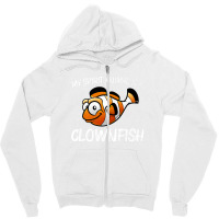 Cool Clownfish For Men Women Sea Clown Fish Ocean Salt Water Zipper Hoodie | Artistshot