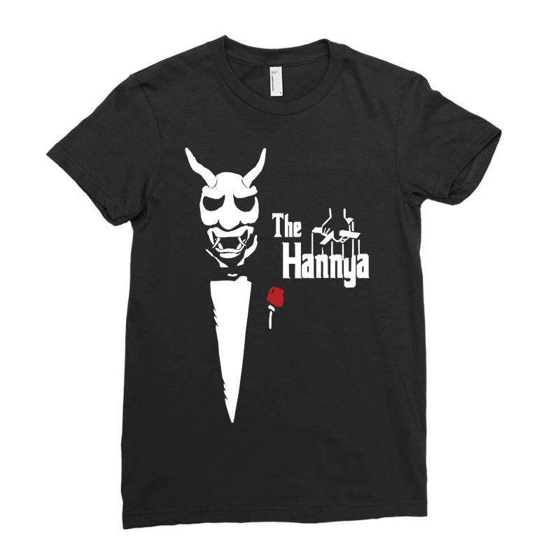 The Hannya Godfather Ladies Fitted T-Shirt by Sizemore Adame | Artistshot