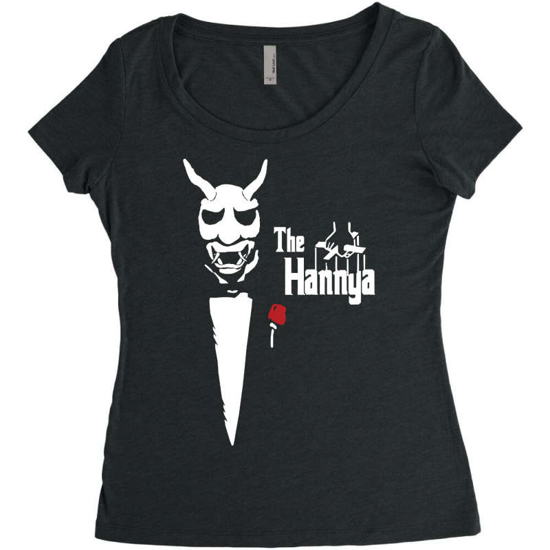 The Hannya Godfather Women's Triblend Scoop T-shirt by Sizemore Adame | Artistshot