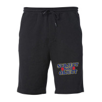 Subject Not Object Fleece Short | Artistshot