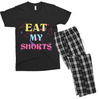 Eat My Shorts Don't Bother Me Funny Retro 80s Slang Men's T-shirt Pajama Set | Artistshot