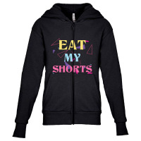 Eat My Shorts Don't Bother Me Funny Retro 80s Slang Youth Zipper Hoodie | Artistshot