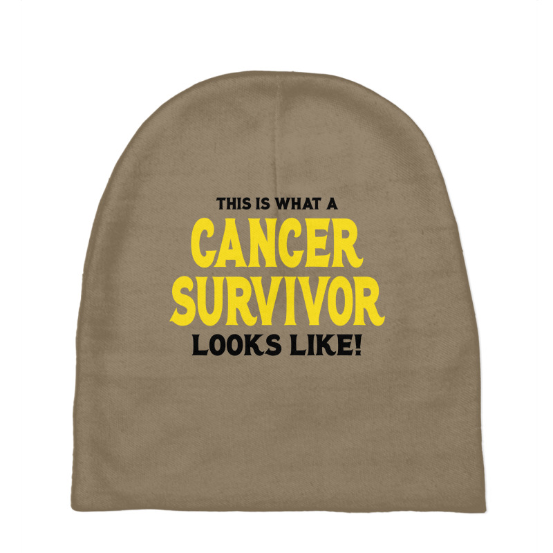 This Is What A Sarcoma Cancer Survivor Looks Like Baby Beanies | Artistshot