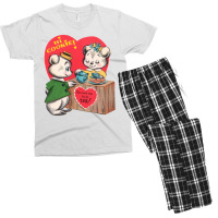 Guinea Pig Food Men's T-shirt Pajama Set | Artistshot