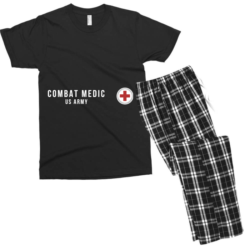 Army Combat Medic Veteran Men's T-shirt Pajama Set by HANANELArtist | Artistshot