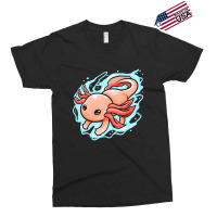 Kawaii - Mexican Sea Life - A Swimming Axolotl Exclusive T-shirt | Artistshot