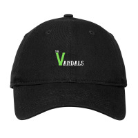 The Vandals Green And White Adjustable Cap | Artistshot